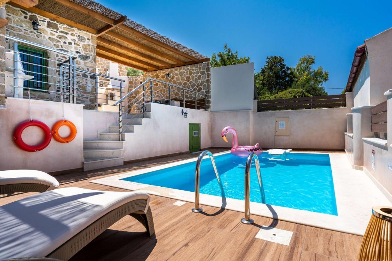 Aggel'S House - Stone House - Private Pool - Courtyard - Countryside Views Villa Kato Episkopi Eksteriør billede