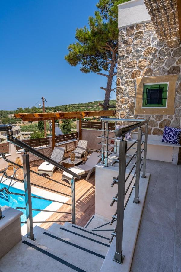 Aggel'S House - Stone House - Private Pool - Courtyard - Countryside Views Villa Kato Episkopi Eksteriør billede