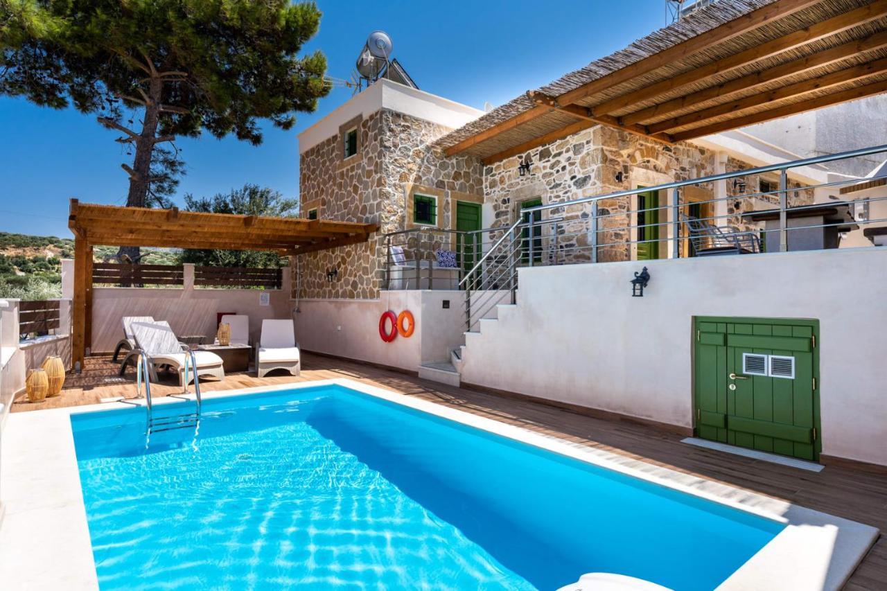 Aggel'S House - Stone House - Private Pool - Courtyard - Countryside Views Villa Kato Episkopi Eksteriør billede
