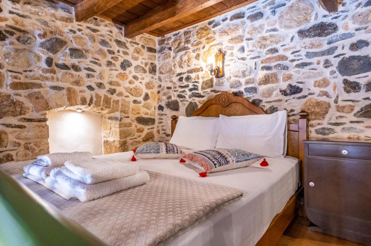 Aggel'S House - Stone House - Private Pool - Courtyard - Countryside Views Villa Kato Episkopi Eksteriør billede